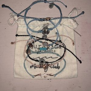 6 Pura Vida Monthly club bracelets